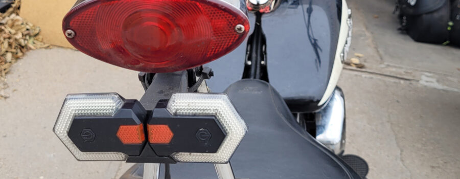 Bicycle Turn Signals on a Motorcycle – Product Review